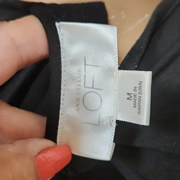 Loft Knotted Bust Tank Top Size Medium - Picture 4 of 4